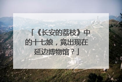 《长安的荔枝》中的十七娘，竟出现在延边博物馆？