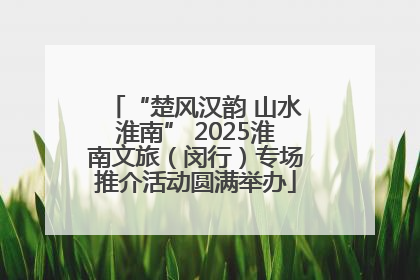 “楚风汉韵 山水淮南” 2025淮南文旅（闵行）专场推介活动圆满举办