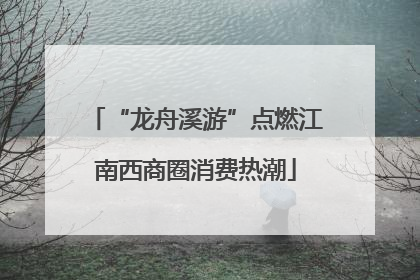 “龙舟溪游”点燃江南西商圈消费热潮