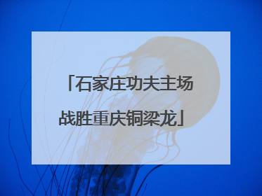 石家庄功夫主场战胜重庆铜梁龙