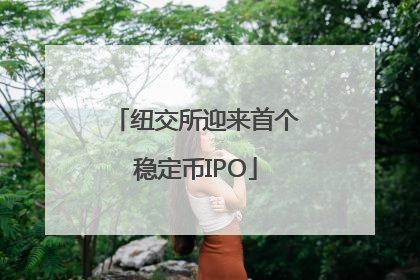 纽交所迎来首个稳定币IPO