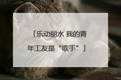 乐动丽水 我的青年工友是“歌手”