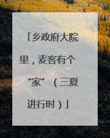 乡政府大院里，麦客有个“家”（三夏进行时）