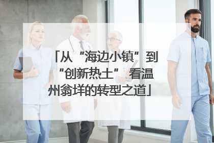 从“海边小镇”到“创新热土” 看温州翁垟的转型之道