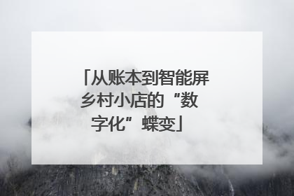 从账本到智能屏 乡村小店的“数字化”蝶变