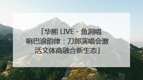 华熙 LIVE・鱼洞唱响巴渝韵律：刀郎演唱会激活文体商融合新生态