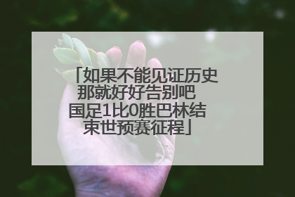 如果不能见证历史 那就好好告别吧 国足1比0胜巴林结束世预赛征程