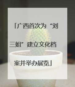 广西首次为“刘三姐”建立文化档案并举办展览