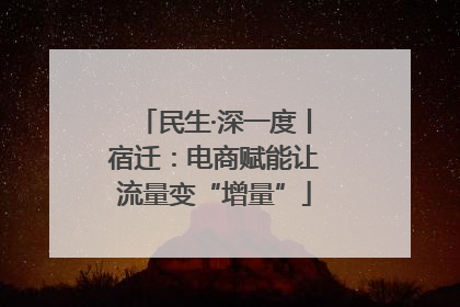 民生·深一度丨宿迁：电商赋能让流量变“增量”