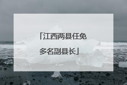 江西两县任免多名副县长