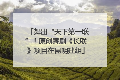 舞出“天下第一联”！原创舞剧《长联》项目在昆明建组