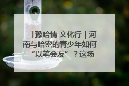豫哈情 文化行｜河南与哈密的青少年如何 “以笔会友”？这场书画展藏着答案