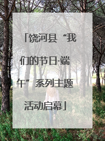 饶河县“我们的节日·端午”系列主题活动启幕