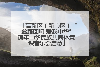 高新区（新市区）“丝路回响 爱我中华”铸牢中华民族共同体意识音乐会启幕