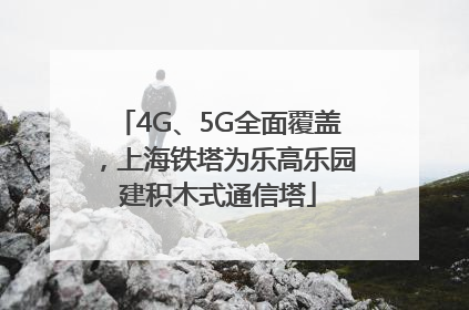 4G、5G全面覆盖，上海铁塔为乐高乐园建积木式通信塔