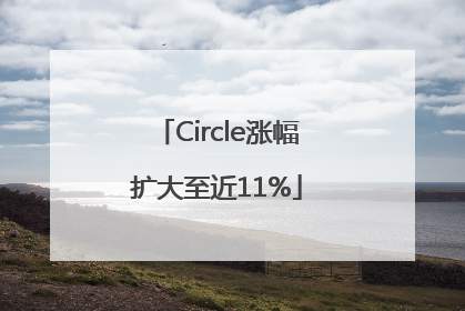 Circle涨幅扩大至近11%