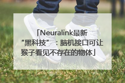 Neuralink最新“黑科技”：脑机接口可让猴子看见不存在的物体